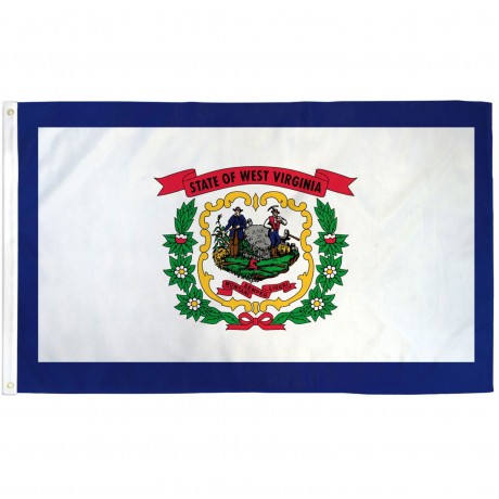 West Virginia State 2' x 3' Polyester Flag