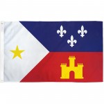 Louisiana Acadiana 3' x 5' Polyester Flag