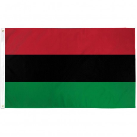 Afro American 3' x 5' Polyester Flag