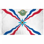 Assyrian 3' x 5' Polyester Flag