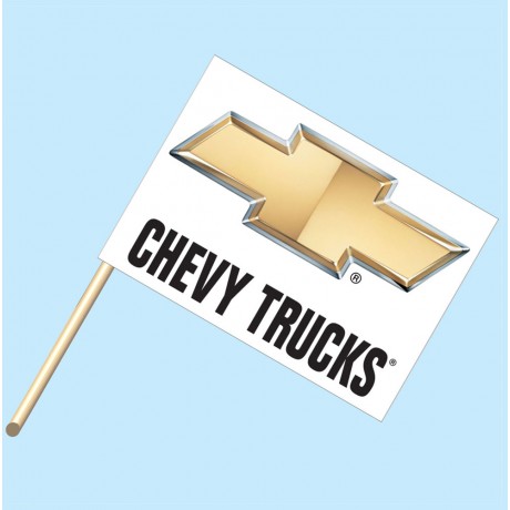 Chevy Trucks Flag/Staff Combo