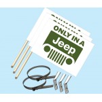 Only In A Jeep Triple Flag Bundle