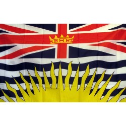 British Columbia 3'x 5' Flag