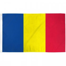Chad 3' x 5' Polyester Flag