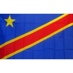 Congo International 3'x 5' Country Flag