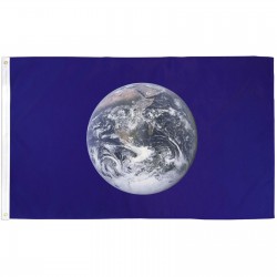 Earth From The Moon 3'x 5' Novelty Flag