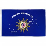 Key West Conch Republic 3' x 5' Polyester Flag