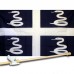 MARTINIQUE COUNTRY 3' x 5'  Flag, Pole And Mount.