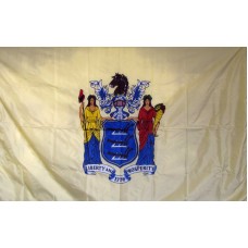 New Jersey 3'x 5' Solar Max Nylon State Flag (F-2358) - by www ...