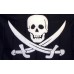 Jack Rackham 3'x 5' Pirate Flag