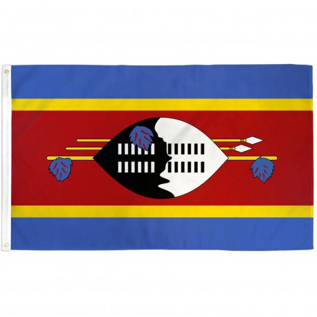 Swaziland 3'x 5' Country Flag