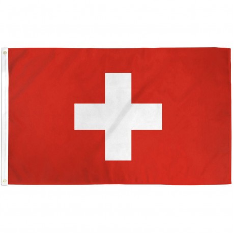 Switzerland 3' x 5' Polyester Flag