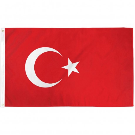 Turkey 3'x 5' Country Flag