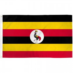 Uganda 3'x 5' Country Flag