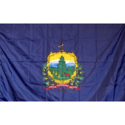Vermont 3'x 5' Solar Max Nylon State Flag