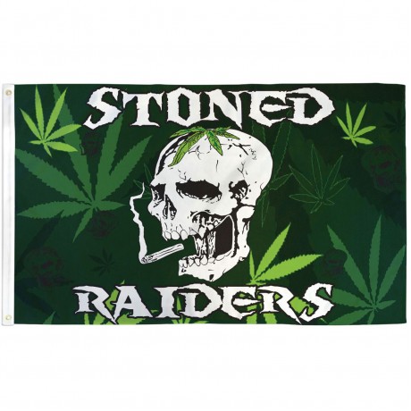Stoned Raiders 3' x 5' Polyester Flag