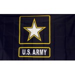 Army Star of One 2'x 3' Economy Flag