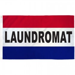 Laundromat Patriotic 3' x 5' Polyester Flag
