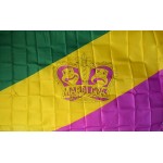 Mardi Gras Crown 3' x 5' Polyester Flag