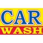 Car Wash Yellow 3' x 5' Polyester Flag