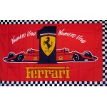 Ferrari #1 Automotive 3'x 5' Flag