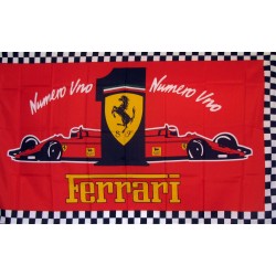 Ferrari #1 Automotive 3'x 5' Flag