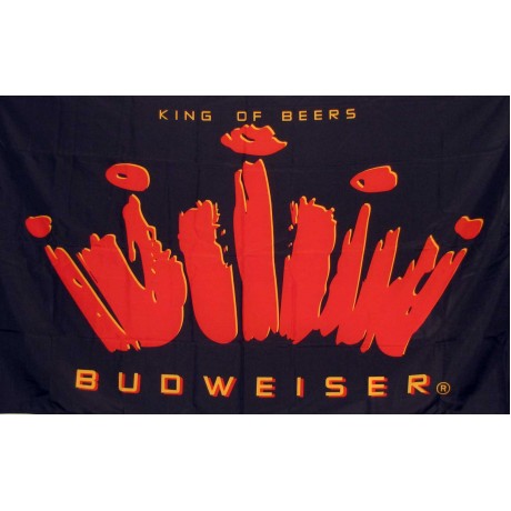 Budweiser King of Beers 3' x 5' Flag