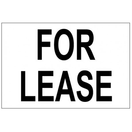 For Lease Real Estate Banner Sign 3'x5'