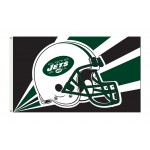 New York Jets Helmet 3'x 5' NFL Flag