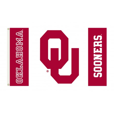 Oklahoma Sooners 3'x 5' College Flag
