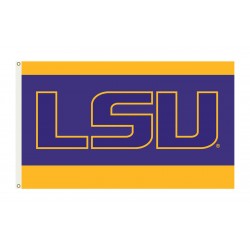 LSU Tigers 3'x 5' College Flag