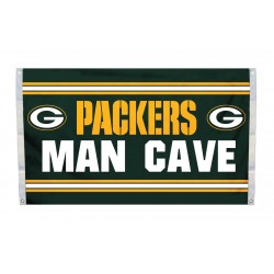 Green Bay Packers MAN CAVE 3'x 5' NFL Flag