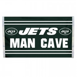 New York Jets MAN CAVE 3'x 5' NFL Flag