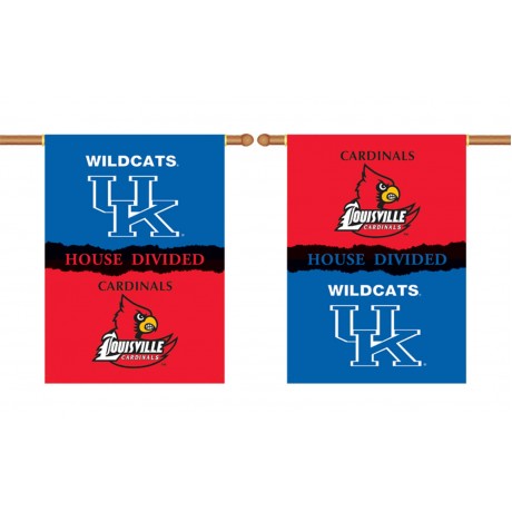 Kentucky Wildcats-Louisville House Divided 28 x 40 Banner