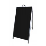 48" Aluminum A-frame - Corex Black Panels