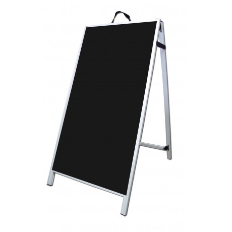 48" PVC A-Frame Sign - Corex Black Panels