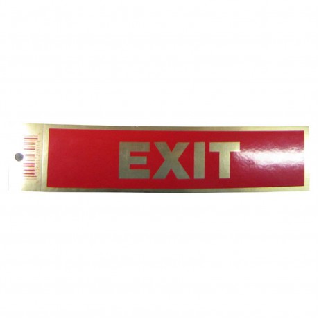 Gold Exit Policy Business Sticker