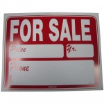 For Sale (Price/Yr/Phone) Policy Business Sign