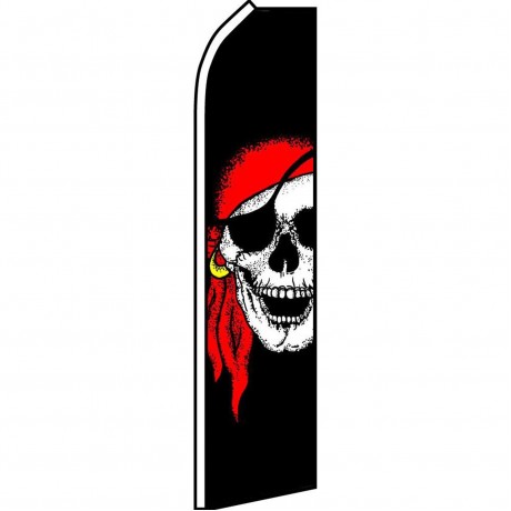 Pirate Jolly Roger Swooper Flag