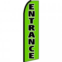 Entrance Extra Wide Swooper Flag