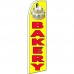 Bakery Yellow Extra Wide Swooper Flag