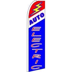Auto Electric Extra Wide Swooper Flag