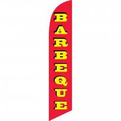 Barbeque Red Windless Swooper Flag
