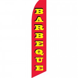 Barbeque Red Swooper Flag