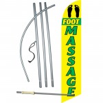 Foot Massage Windless Swooper Flag Bundle