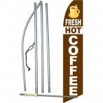 Fresh Hot Coffee Swooper Flag Bundle