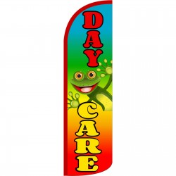 Day Care Rainbow Extra Wide Windless Swooper Flag