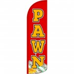 Pawn Extra Wide Windless Swooper Flag