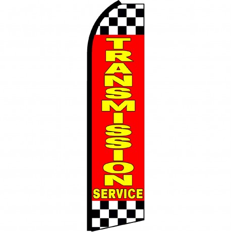 Transmission Service Red Swooper Flag