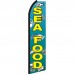 Seafood with Fish Swooper Flag